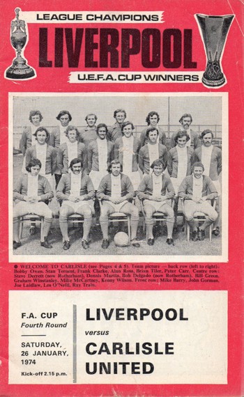 Match programme
